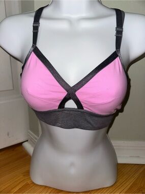 Pink and Gray Wireless Bralette – Soft Support Women’s sports bra Lululemon